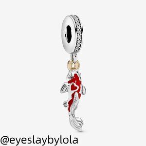 Pandora Good Fortune Carp Fish Dangle Charm